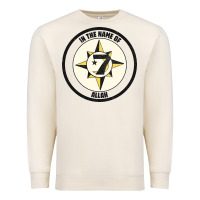 Sandshell five percent nation of islam vintage look design Premium Sweatshirt - linhVisuals