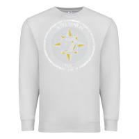 Dove Grey five percent nation of islam vintage look design Premium Sweatshirt - linhVisuals