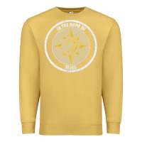 Antique Gold five percent nation of islam vintage look design Premium Sweatshirt - linhVisuals