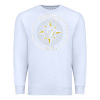 White five percent nation of islam vintage look design Premium Sweatshirt - linhVisuals