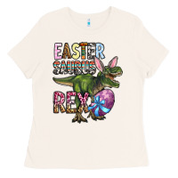 Bone Easter Saurus Rex Ladies Tee - OliviaCreatesArt
