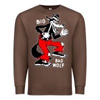 Chestnut big bad wolf Premium Sweatshirt - linhVisuals
