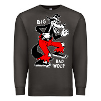 Smoke big bad wolf Premium Sweatshirt - linhVisuals