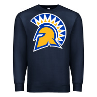 Navy The San Jose Spartans Premium Sweatshirt - linhVisuals