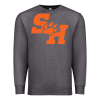 Charcoal Heather The SHSU Athletics Premium Sweatshirt - linhVisuals