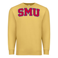 Antique Gold The SMU Athletics wordmark Premium Sweatshirt - linhVisuals