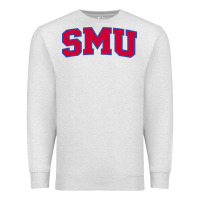 Oatmeal Heather The SMU Athletics wordmark Premium Sweatshirt - linhVisuals