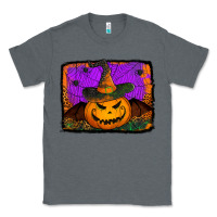 Charcoal Heather jack o' lantern pumpkin Classic Tee - Jasminsmagicworld