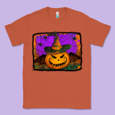 Jack O' Lantern Pumpkin Classic Tee Designed By Jasminsmagicworld