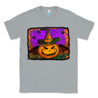 Heather Grey jack o' lantern pumpkin Classic Tee - Jasminsmagicworld