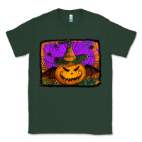 Sports Green jack o' lantern pumpkin Classic Tee - Jasminsmagicworld