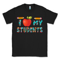 Black i love my students with pen and Classic Tee - Artiststas