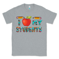 Heather Grey i love my students with pen and Classic Tee - Artiststas