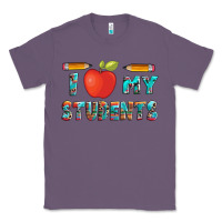 Lavender i love my students with pen and Classic Tee - Artiststas