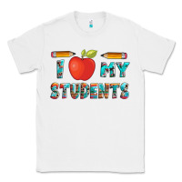 White i love my students with pen and Classic Tee - Artiststas