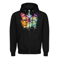 Black transformed by god's love Zipper Hoodie - JahusDesignShop