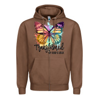 Chestnut transformed by god's love Zipper Hoodie - JahusDesignShop