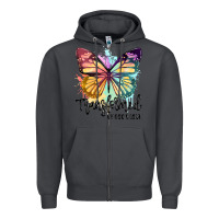 Smoke transformed by god's love Zipper Hoodie - JahusDesignShop