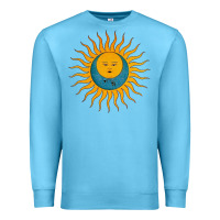Ocean Blue king crimson Premium Sweatshirt - linhVisuals