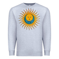 Heather Grey king crimson Premium Sweatshirt - linhVisuals