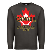 Smoke north bay ontario on a cool Premium Sweatshirt - linhVisuals