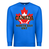 True Royal north bay ontario on a cool Premium Sweatshirt - linhVisuals