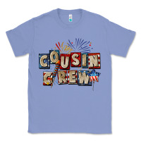 Colony Blue Cousin crew 4th of july Classic Tee - CowGirlArtShop