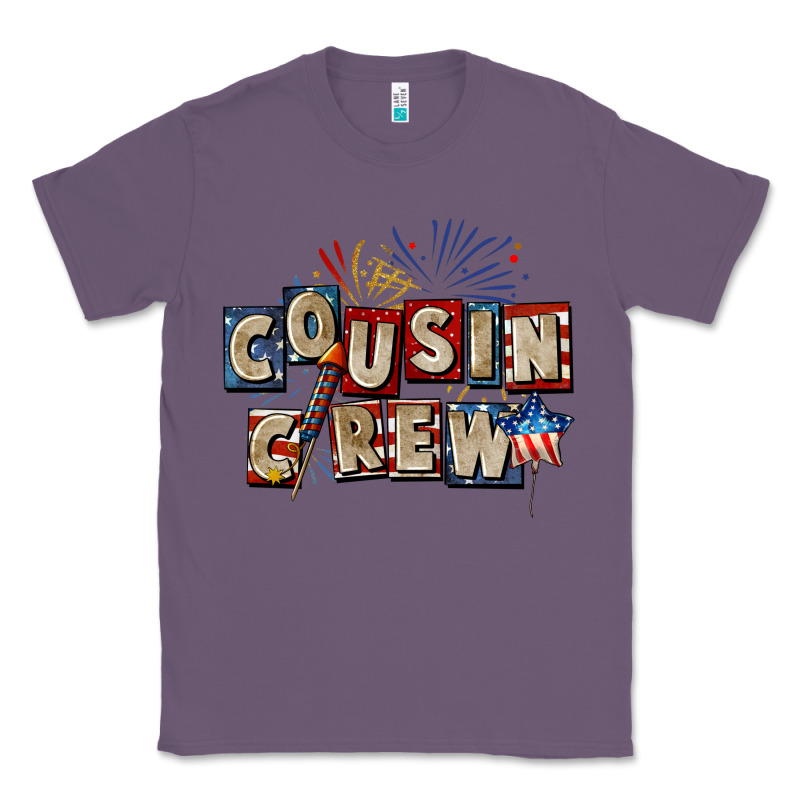 Cousin Crew 4th Of July Classic Tee by CowGirlArtShop | Teevron