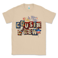 Mushroom Cousin crew 4th of july Classic Tee - CowGirlArtShop