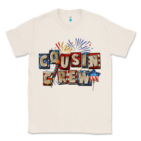 Natural Cousin crew 4th of july Classic Tee - CowGirlArtShop