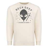 Sandshell neck deep clässic Premium Sweatshirt - linhVisuals