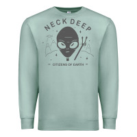 Seafoam neck deep clässic Premium Sweatshirt - linhVisuals