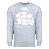 Heather Grey wolf alice  müsïc Premium Sweatshirt - linhVisuals