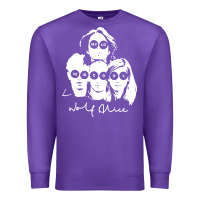 Purple wolf alice  müsïc Premium Sweatshirt - linhVisuals