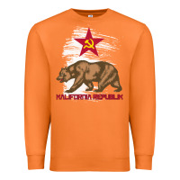 Carrot california republic communist kalifornia t shirt Premium Sweatshirt - linhVisuals