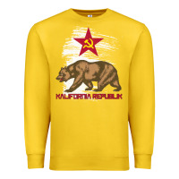 Lemon california republic communist kalifornia t shirt Premium Sweatshirt - linhVisuals