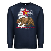 California Republic Communist Kalifornia T Shirt Premium Sweatshirt | Teevron