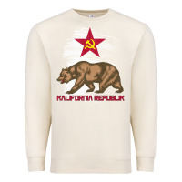 Sandshell california republic communist kalifornia t shirt Premium Sweatshirt - linhVisuals