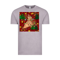 Vintage Zinc christmas nails and trees with leopard and plaid seamless pattern bbs Vintage Tee - BundleAndBundleShop