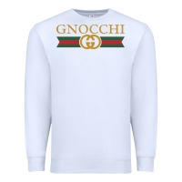 White gnocchi Premium Sweatshirt - linhVisuals