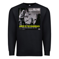 Black Neil Young Premium Sweatshirt - linhVisuals