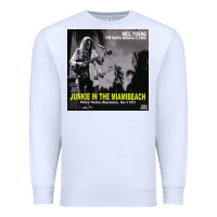 White Neil Young Premium Sweatshirt - linhVisuals