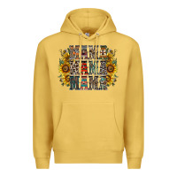 Antique Gold mama sunflower western Premium Hoodie - RacoonDesign