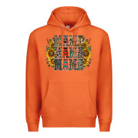 Carrot mama sunflower western Premium Hoodie - RacoonDesign