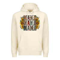 Sandshell mama sunflower western Premium Hoodie - RacoonDesign