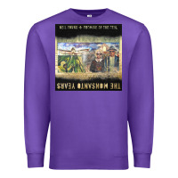 Purple Neil Young Premium Sweatshirt - linhVisuals