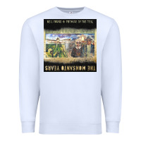 White Neil Young Premium Sweatshirt - linhVisuals