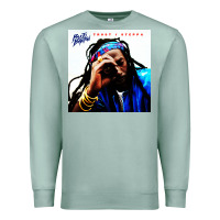 Seafoam buju banton reggae Premium Sweatshirt - linhVisuals