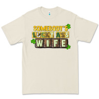 Bone St. Patrick's Somebody's lucky ass wife Premium Tee - CowGirlArtShop