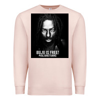 Pale Pink buju banton reggae Premium Sweatshirt - linhVisuals